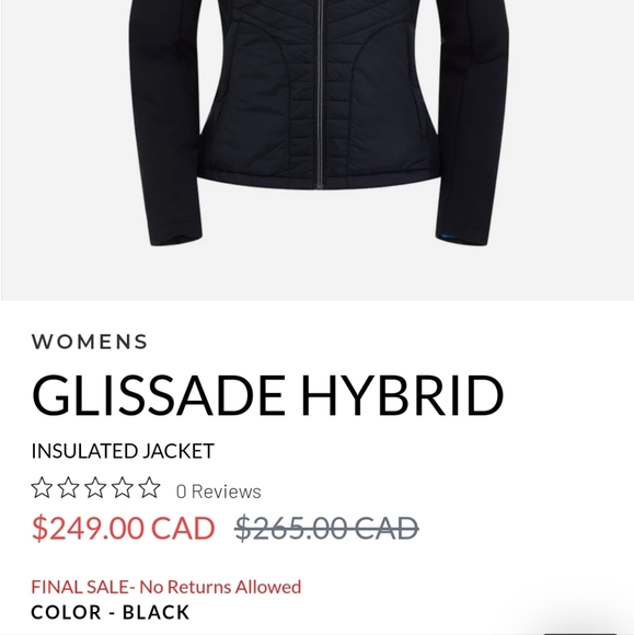 Spyder Glissade Hybrid Jacket, Size M - Picture 2 of 11